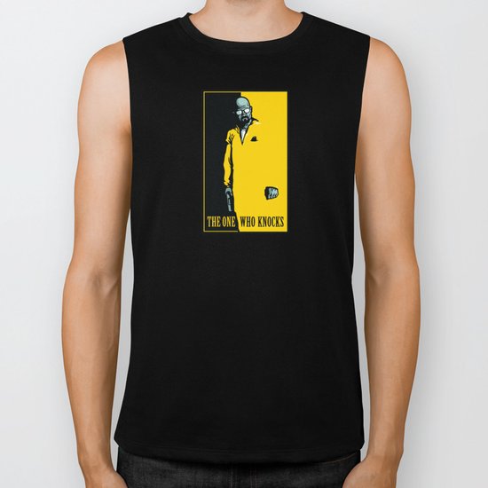 The One Who Knocks Biker Tank