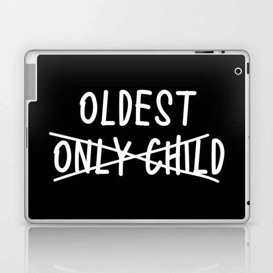 New Baby Oldest Sibling Funny Laptop & iPad Skin