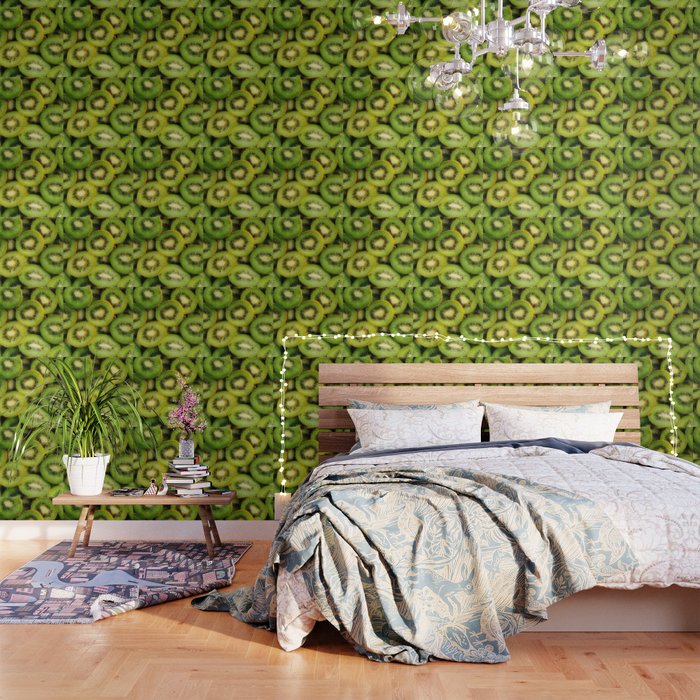 Kiwi Fruit Wallpaper By Catherinedonato Society6