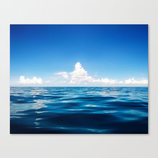 Deep Blue Canvas Print