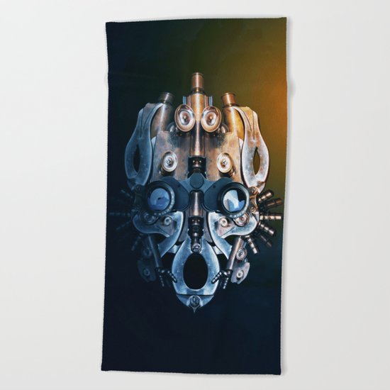 Optical Device Beach Towel