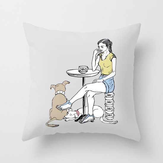 coffee Throw Pillow