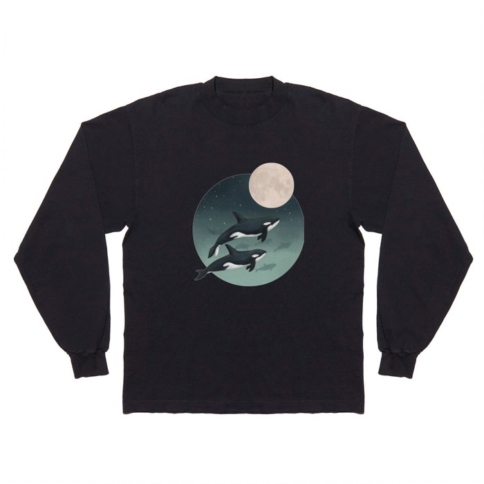 moonlight caravan // orcas Long Sleeve T Shirt