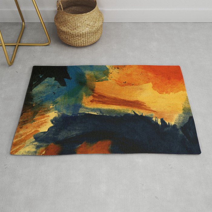 Best summer ever Rug by Marcelo Romero Society6