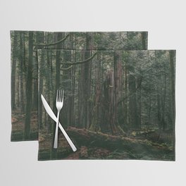 Cathedral Grove Print II | Vancouver Island, BC | Landscape Photography Placemat
