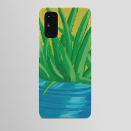 Aloe in Blue  Android Case