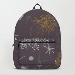 Desert Plants Backpack | Beige, Desertplants, Ink, Graphicdesign, Blue, Verity, Vintage, Brown, Pattern, Digital 