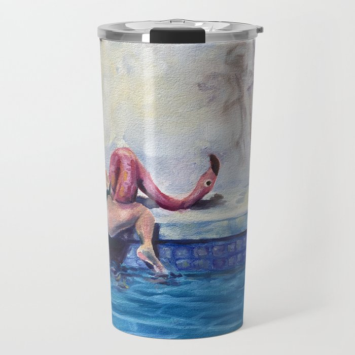 Getting out of the deep end Travel Mug