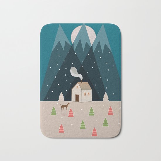 Winterworm Bath Mat