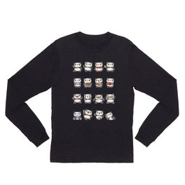 Panda Long Sleeve T Shirt