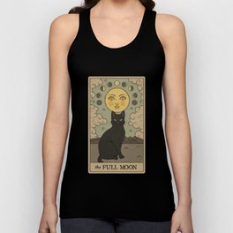 The Full Moon Cat Tank Top
