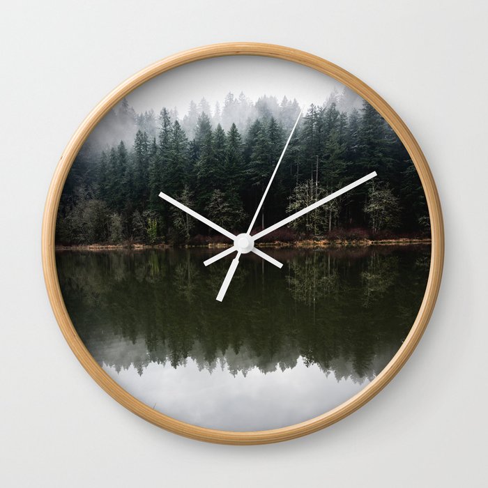 Lost In The PNW Wall Clock