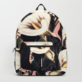 Pattern Calla lily flower Backpack