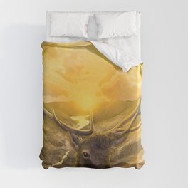 Rise with the Sun Colour Version Duvet Cover