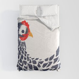 chicken stamp Comforter
