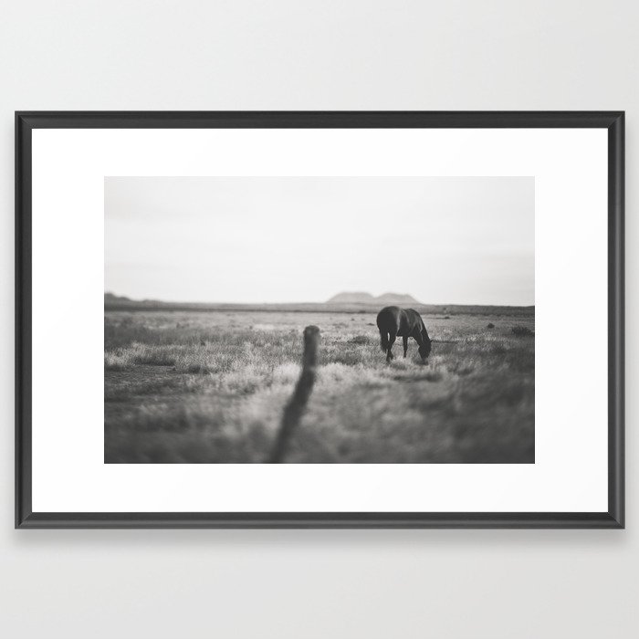 All The Wild Horses Framed Art Print