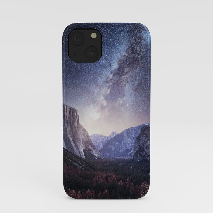 Yosemite Valley Milky Way iPhone Case