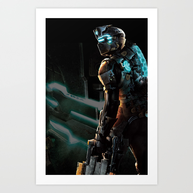 Dead Space Art Print By Jagraphic Society6 Dead Space Art Print By Jagraphic Society6