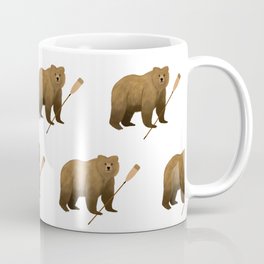 Bear Rowing Coffee Mug