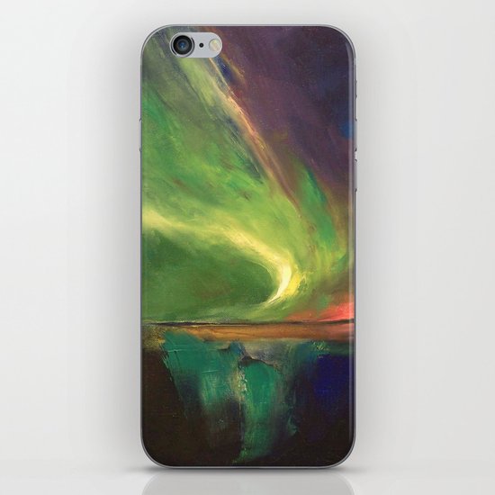 Aurora Borealis iPhone & iPod Skin