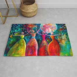 Dancing with Color Rug