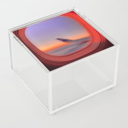 Flying in Color Acrylic Box