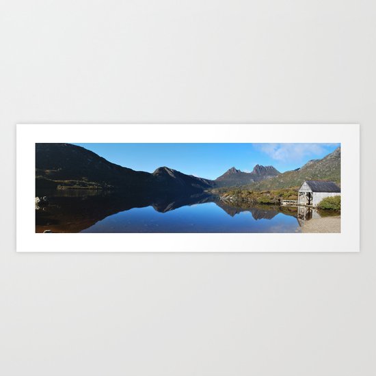 Cradle Mountain Lake Panoramic Art Print