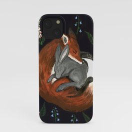 Foxgloves and Harebells iPhone Case