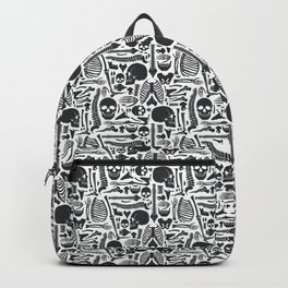 Human Skeleton Goth Pattern  Backpack
