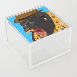 Gorilla gangster mafia style Acrylic Box