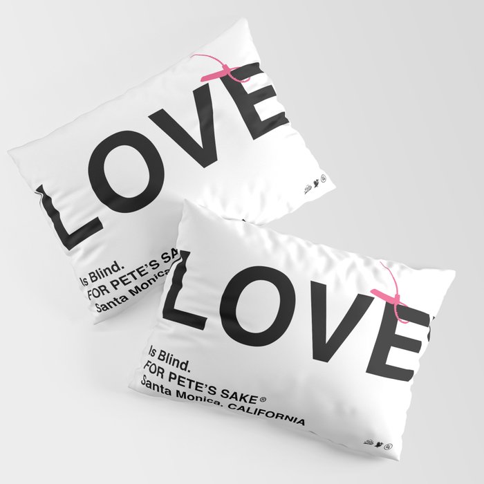 "LOVE" Pillow Sham