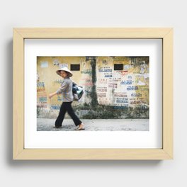 Vietnamese Alley Recessed Framed Print