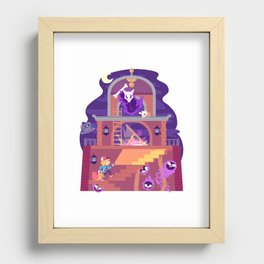 Tiny Worlds - Lavender Town Tower Recessed Framed Print