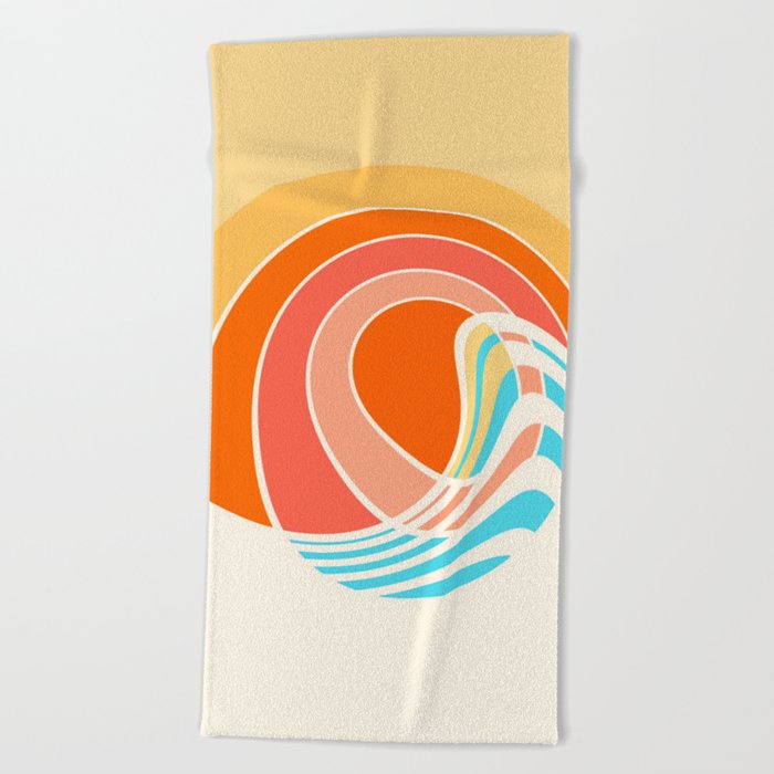 Sun Surf Beach Towel