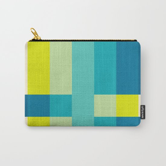 colored stripes 04 Carry-All Pouch
