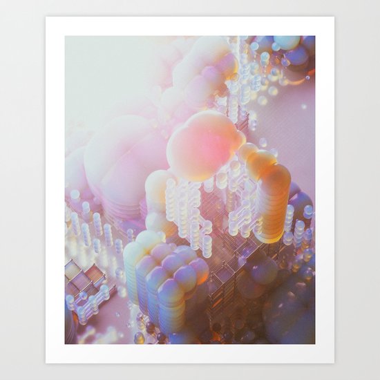BRIGHT SIDE (everyday 11.10.16) Art Print