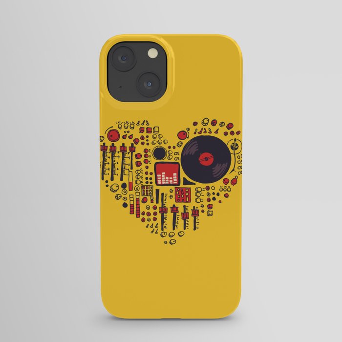 Music in every heartbeat iPhone Case