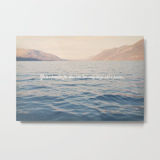 Life Is A Paradise Metal Print