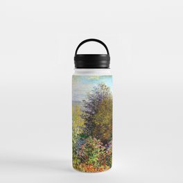 Claude Monet : A Corner of the Garden at Montgeron Water Bottle