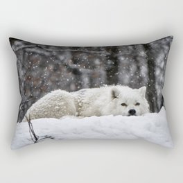 Dreams of warmer weather Rectangular Pillow