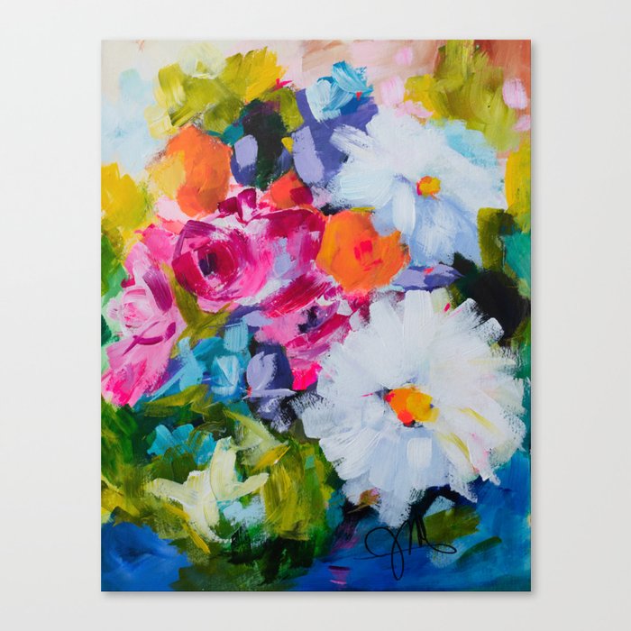 Claira's Bouquet Canvas Print