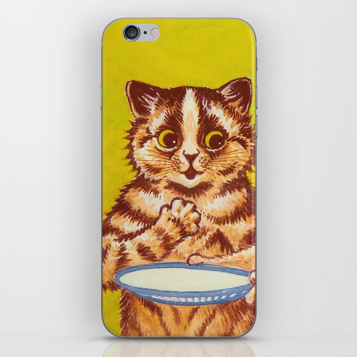 Would you like some Milk by Louis Wain iPhone Skin