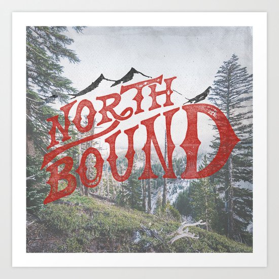 North Bound Art Print