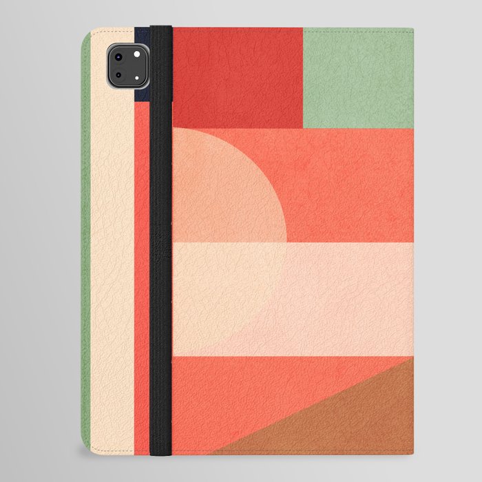 Abstract Geometric Shapes 192 iPad Folio Case