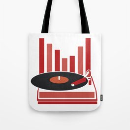Love Vinyl Tote Bag