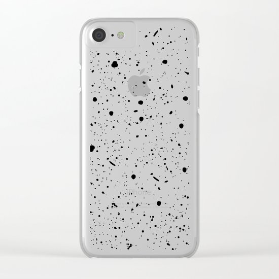 Speckled Clear iPhone Case