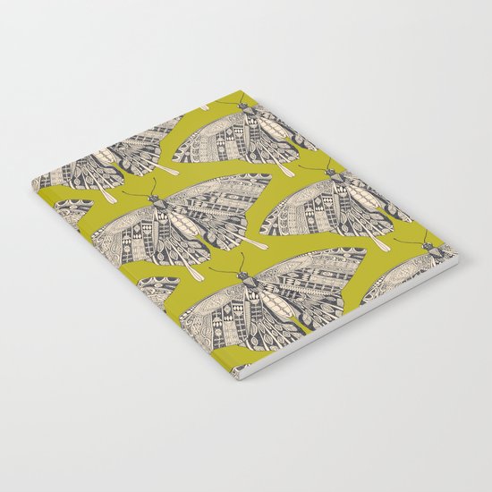 swallowtail butterfly citron basalt Notebook