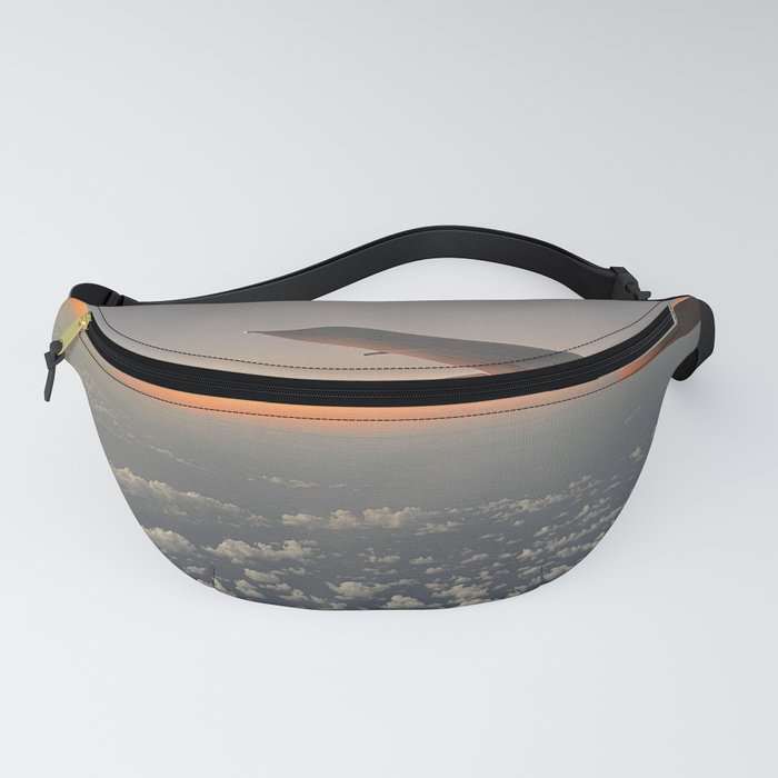Airplane Sunset Fanny Pack