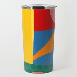 bold abstraction minimal 2 Travel Mug