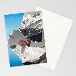 in the mountains Stationery Cards